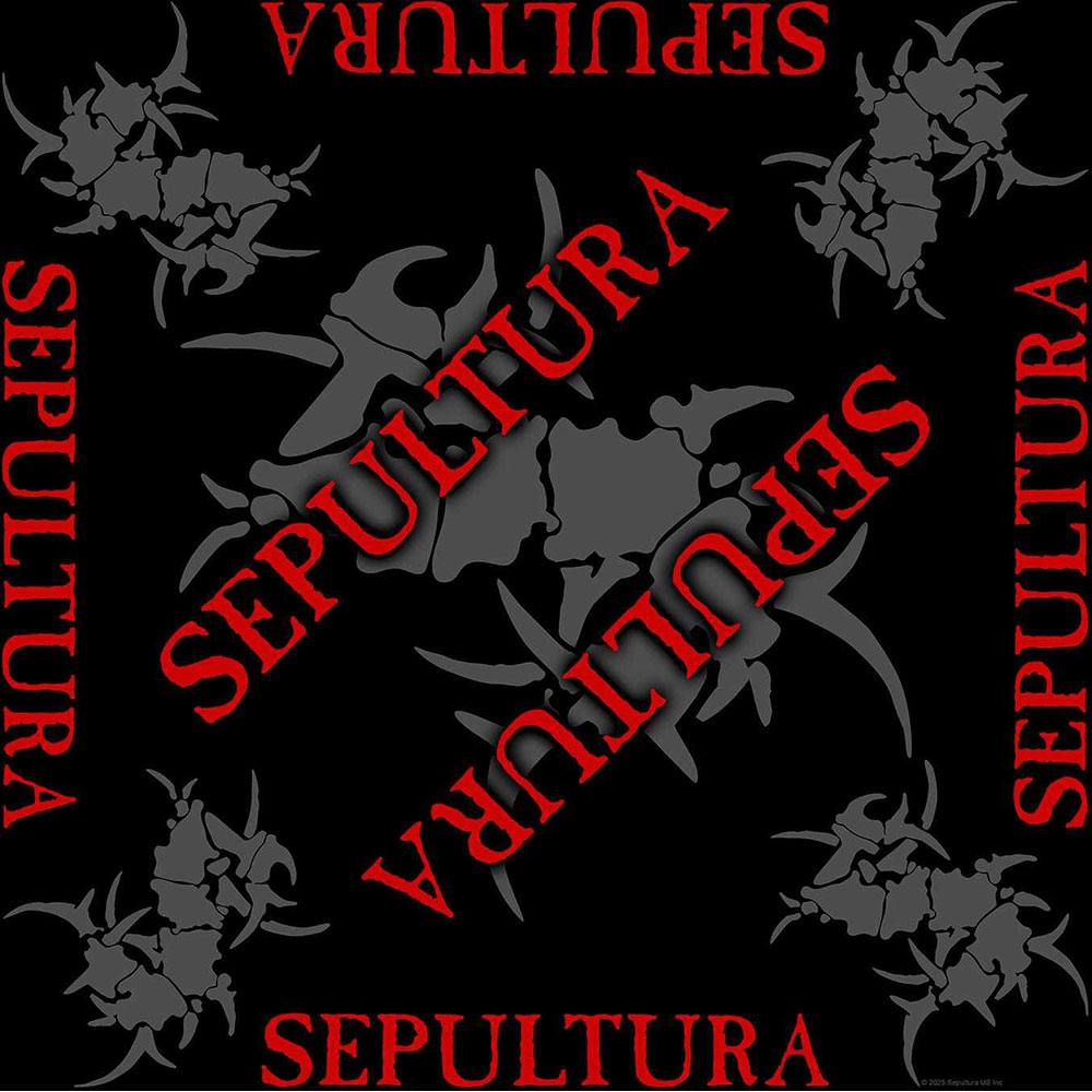 Sepultura - Logo Bandana - Black